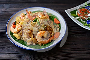 Fried Noodle In Soy Sauce