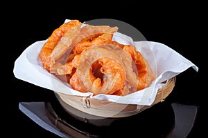 Fried Onion Ring in fast food