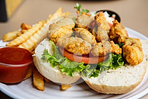 Fried Oyster Sandwich