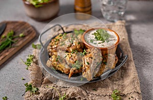 Fried Parmesan Chicken Wings