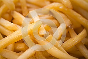 Fried potatoes background