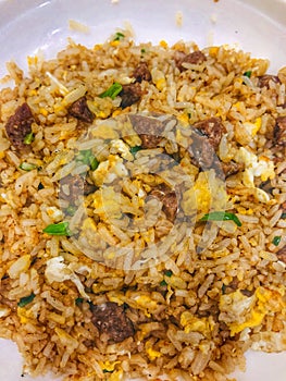 Fried Rice with beef