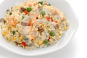 Fried rice, chinese cuisine, yangzhou style photo