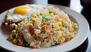 Fried Rice - A popular and versatile dish made with stir-fried rice, vegetables, and often meat or seafood, seasoned with sauces