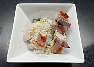 Fried Rice with Roast BBQ Pork