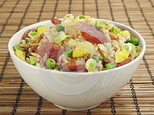 Fried Rice with Sausage