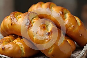 Fried roti ready to serve for breakfast