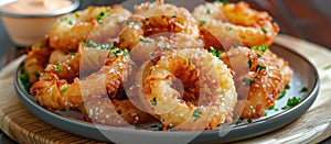 Fried Shrimp With Dipping Sauce