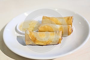 Fried Spring Roll also known as Egg Roll