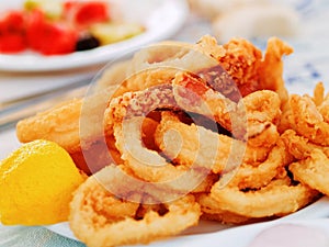 Fried squid