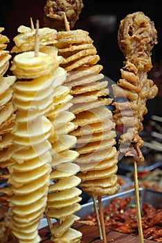 Fried street foods