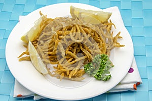 Fried whitebait