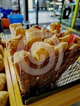 Fried you tiao sticks, Chinatown, Kuala Lumpur. photo