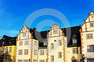 Friedberg Castle, near Bad Nauheim and Frankfurt, Hesse, Germany