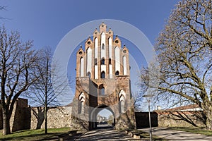 Friedland Gate of Neubrandenburg, Mecklenburg, Germany