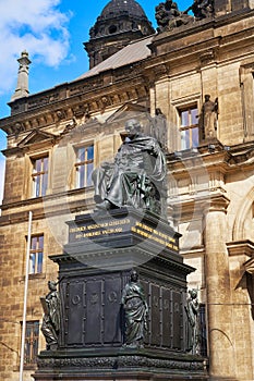 Friedrich August II Denkmal Dresden statue Germany photo