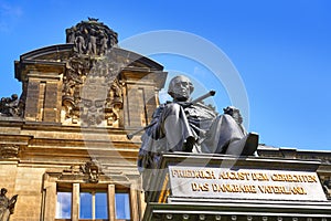 Friedrich August II Denkmal Dresden statue Germany photo