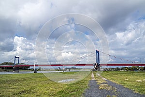 Friedrich ebert bridge duisburg germany