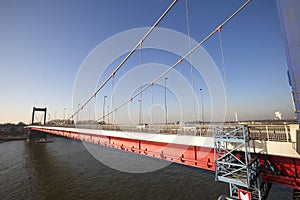 friedrich ebert bridge duisburg germany