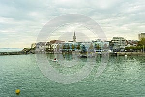 Friedrichshafen harbor, Baden-Wurttemberg, Germany.