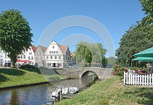 Friedrichstadt,North frisia,Schleswig-Holstein,Germany