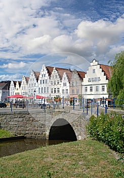 Friedrichstadt,North Frisia,Schleswig-Holstein,Germany photo