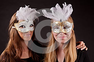 Friend carnaval mask photo