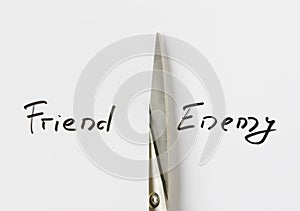 Friend/enemy photo