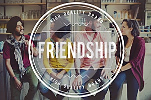 Friend Friendship Youth Happiness Togetherness Concept