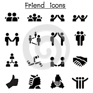 Friend & relationship icons