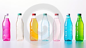 friendly bottled water isolated