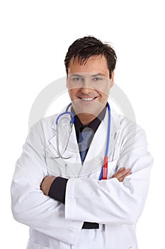 Friendly family doctor