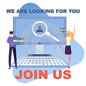 Search and hire a new employee