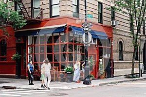 Friends apartment in American television sitcom in New York