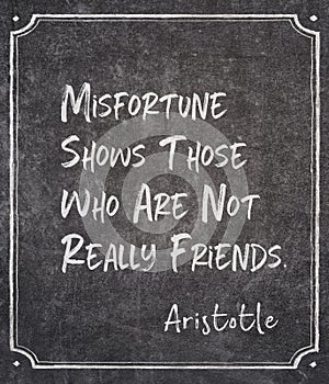 Really friends Aristotle