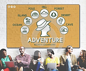 Friends Connection Digital Devices Technology Network Concept