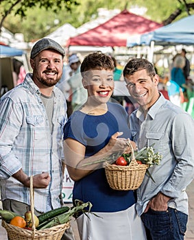 Friends at Farmers Market