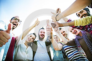 Friends Friendship Like Thumbs up Togetherness Fun Concept