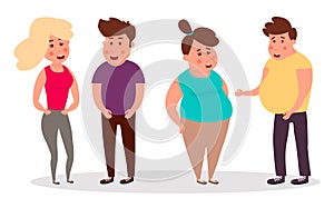 Friends.Group of happy people.Group of happy friends. Vector illustration