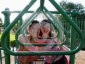 Friends at Playground