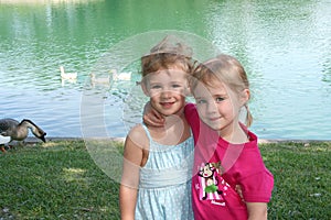 Friends at the Pond