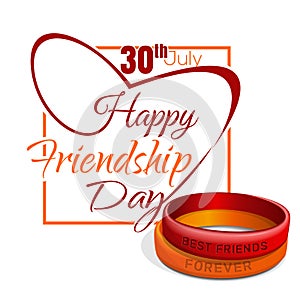 Friendship Day card 30 July