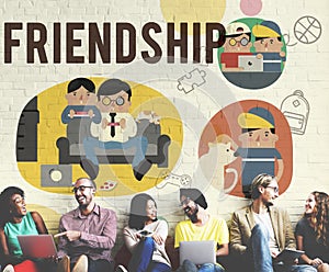 Friendship Friends Relationship Hobby Concept