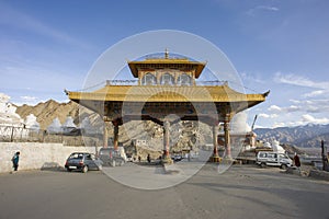 Friendship Gate and Kalachakra Stupa