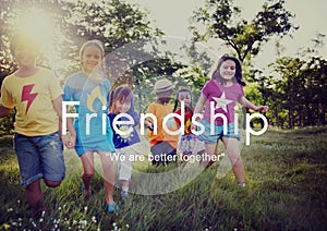 Friendship Together Togetherness Partner Friends Concept