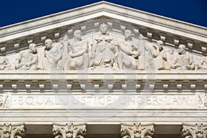 Frieze at the Supreme Court