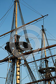 Frigate in harbor of Goteborg, Sweden