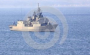 Frigate out for its mission photo