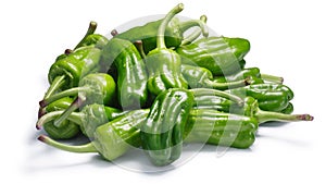 Friggitelli, pepperoncini or Greek peppers, paths