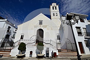 Frigiliana church,Andalusia,Spain, photo